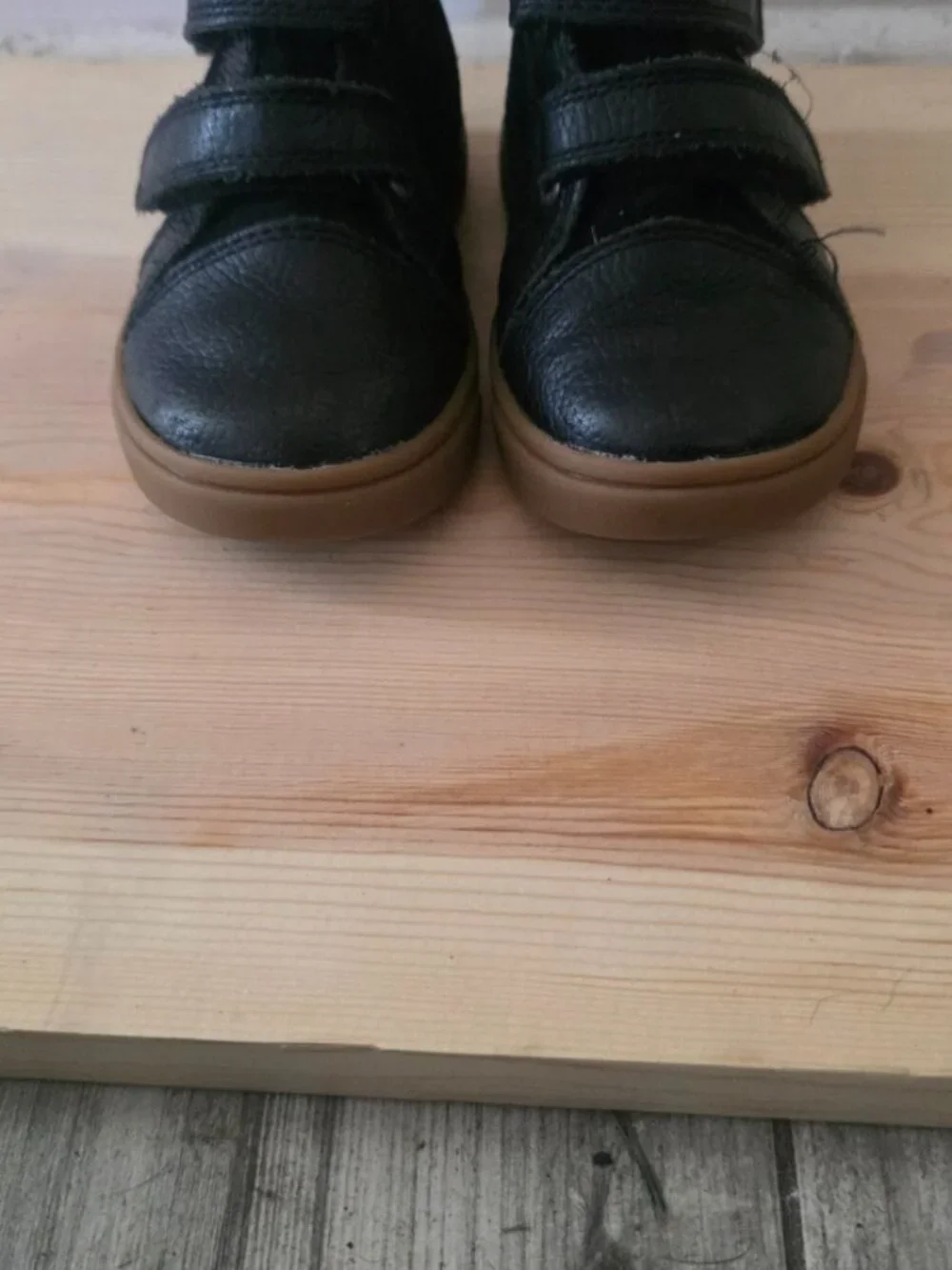 UGG Black Toddler High Top Shoes Size 7 Double Strap